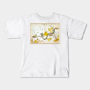 antique sky map for travelers Kids T-Shirt